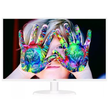 Imagem de Monitor 19.5" LED Widescreen Branco 2ms 75Hz 1600x900 HDMI HQ 19.5HQ-LED+ VESA Ajuste de inclinação