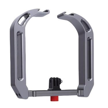 Imagem de SPYMINNPOO Equipamento Estabilizador Subaquático, Gaiola de Câmera de Ação de Equipamento de Mergulho de Metal Com Alça para Mergulho, Surf, Filmagem Esportiva