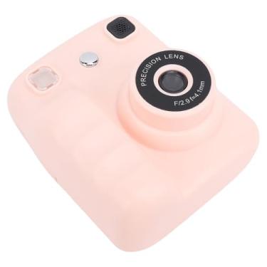 Imagem de Tbest Câmera de Impressão Instantânea, Tela de 2,4 Polegadas, Reprodução de MP3, Câmera de Impressão Portátil, Bateria de 1300mAh, Suporta Cartão de Memória de (PINK)