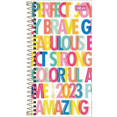 Imagem de Agenda 2023 espiral be nice slim tilibra - sortido