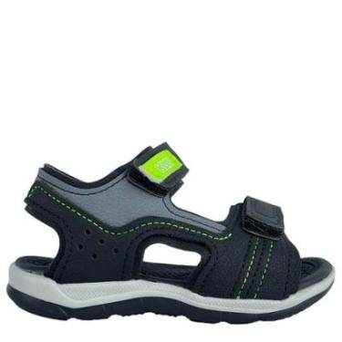 Imagem de Sandália Klin Line Play Infantil Masculino Tiras Velcro-Masculino