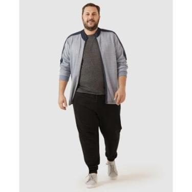Imagem de Calça Básica Masculina Plus Size Jogger Em Moletom-Masculino