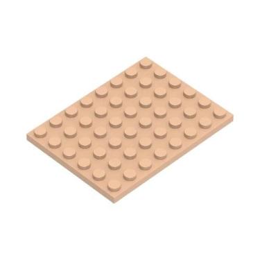 Imagem de Blocos De Montar Compatíveis Para Crianças 15 Peças 3036 6x8 Placas De