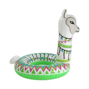 Imagem de Boia Inflável Circular  Alpaca - 1,04m x 80 cm x 90 cm (P55) Bel - 149