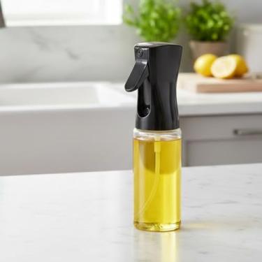 Imagem de Spray Pulverizador de Azeite e Vinagre 220ml – Elegância e Economia para sua Cozinha (PRETO)