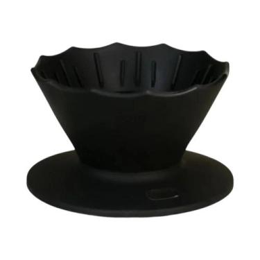 Imagem de Filtro De Café Portátil De Silicone Dobrável Reutilizável Com Funil E 