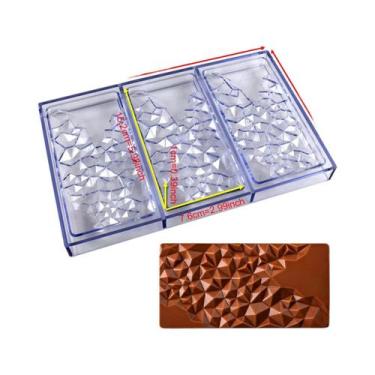 Imagem de Molde De Policarbonato Para Barras De Chocolate, Ferramentas De Confei
