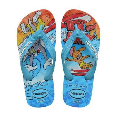 Imagem de Havaianas Top Kids Warner Cartoon Network - Original, 27/28, Azul