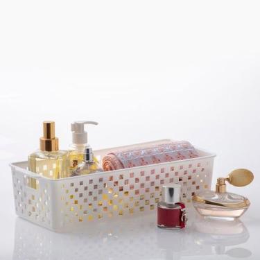 Imagem de Cesto Organizador Quadratta Branco Paramount, U