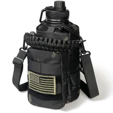 Imagem de Garrafa Térmica DEFUNX de Meio Galão 1,9L em Aço Inoxidável Isolada