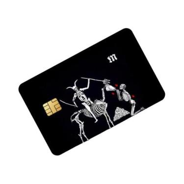 Imagem de Adesivos Impermeáveis Com Tema Pirata Para Cartões De Crédito - 4 Peça