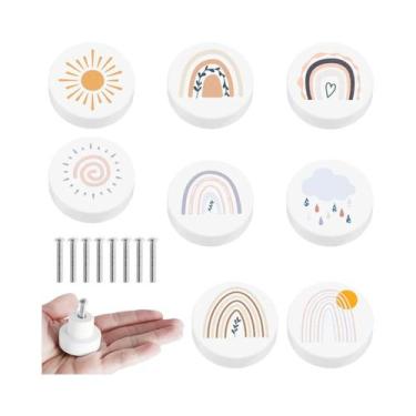 Imagem de Puxadores De Madeira Para Gavetas, 35cm, Puxadores Criativos E Fofos P