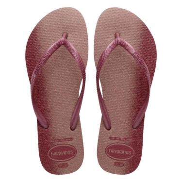 Imagem de Sandália Feminina Havaianas Slim Gloss Fc Amaranto-Feminino