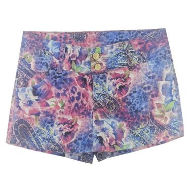 Imagem de Shorts Look Jeans Saia Rosa - 18 - UNICA-Unissex