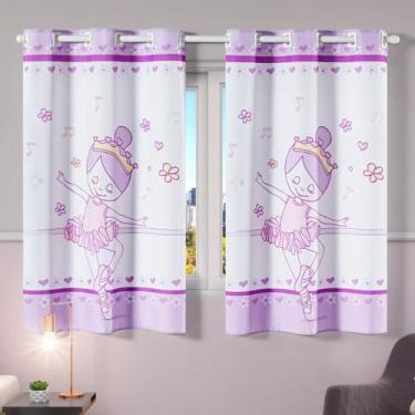 Imagem de Cortina Infantil 2,00m x 1,30m Estampada Decorativa Menino Menina Alta