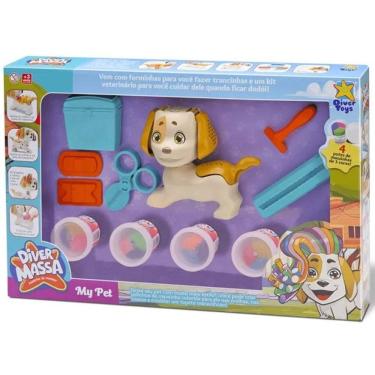 Imagem de Diver Massa MY PET Massinha e Tinta para Colorir