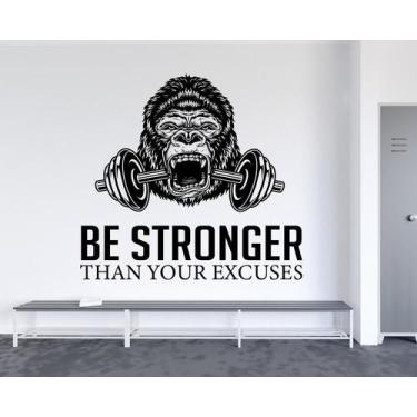 Imagem de Adesivo de parede  academia e musculação  - Ambiente dekorado, 60cm, p