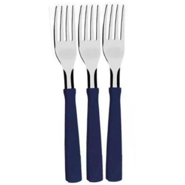 Imagem de Conjunto 3 Garfos De Mesa Tramontina Em Aço Inox New Kolor