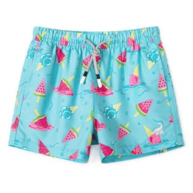 Imagem de Sunga Infantil Masculina SURF CUZ UPF 50+ Secagem Rápida Melancia