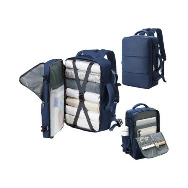 Imagem de Mochila De Viagem Impermeável Unissex 40x30x20cm, Bolsa Para Laptop Ry