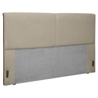 Imagem de Cabeceira Estofada Napole 207cm Cama Box King Size Bouclê - SOFA STORE