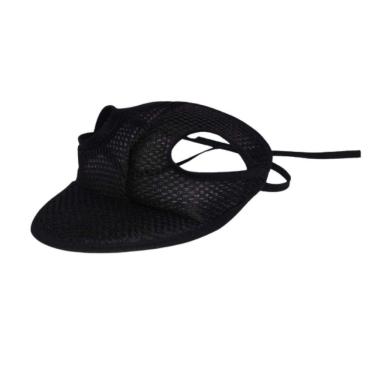 Imagem de Boné Para Cachorro Spacer Aerado - Gg  Preto