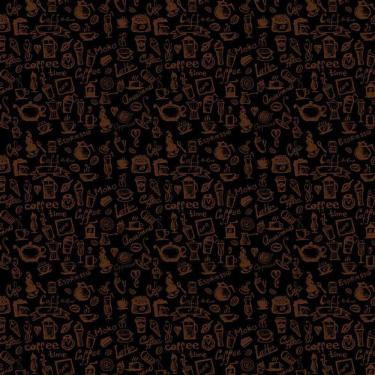 Imagem de Papel Parede Café Coffee Espresso Bulé Chaleira Fundo Preto