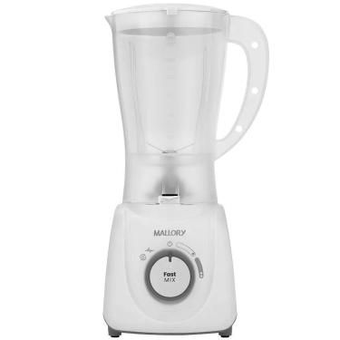 Imagem de Liquidificador Mallory Fast Mix Branco 520W 2 Velocidades – B91202571 110V