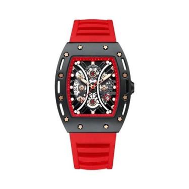 Imagem de Relógio Masculino Multifuncional À Prova D'Água Com Quartzo, Ponteiros