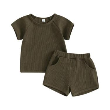 Imagem de Conjunto De Roupas De Verão Para Meninos De 1 a 5 Anos, Conjunto Casua