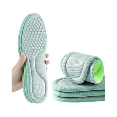 Imagem de Palmilhas De Espuma Viscoelástica Com Suporte De Arco Para Fascite Pla