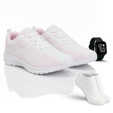 Imagem de Tênis Esportivo Leve Confortável para Corrida Caminhada Academia Trein