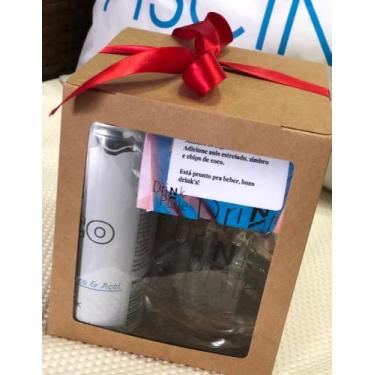 Imagem de Drink no pote kit Gin com Red Bull coco e açaí 