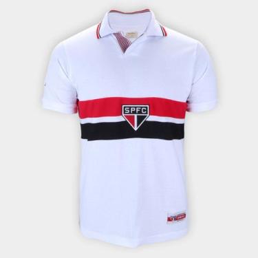 Imagem de Camisa São Paulo 92/93 Bi Mundial Retrô Mania Masculina - RetrôMania, 