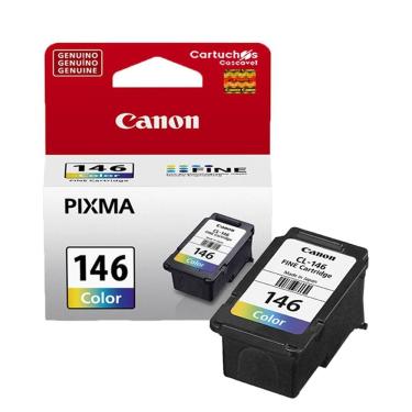 Imagem de CARTUCHO TINTA CANON CL146 146 iP2810 MG2410 MG3010 MG2510 MG2910 TS3110 COLORIDO 9ML