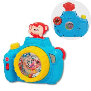 Imagem de Brinquedo camera pula pula macaquinho - winfun