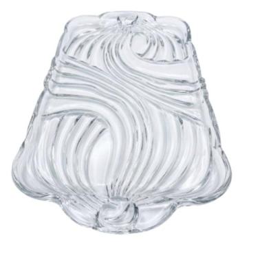 Imagem de Travessa de Vidro Espesso Abstract 38,5 x 22,5cm - Wincy