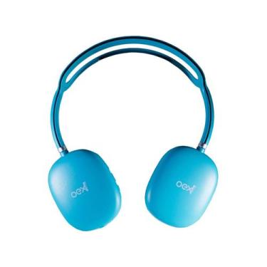 Imagem de Headset Sem Fio Bluetooth 5.0 Honeyaz OEX Kids HS312 Azul, Azul