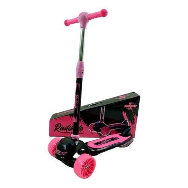 Imagem de Patinete Unitoys Radikale Super Leds - Rosa - Uni-art Import Ltda