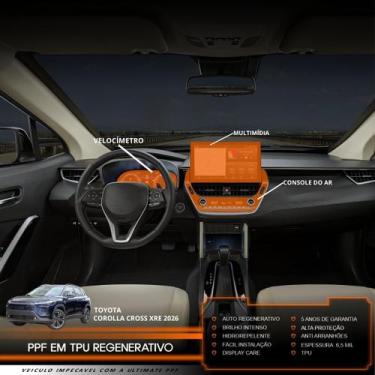 Imagem de PPF Console Ar Velocímetro Multimídia Corolla Cross XRE 26 - Ultimate 