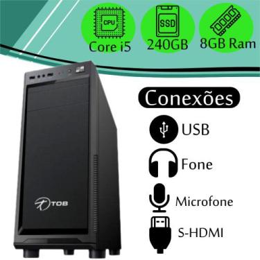 Imagem de Computador TOB Life Plus com Intel Celeron HD 500GB 4GB de Memória Gab