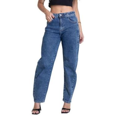 Imagem de Calça Jeans Sawary Barrel - 282706 - Azulbr 40, Azul, 40