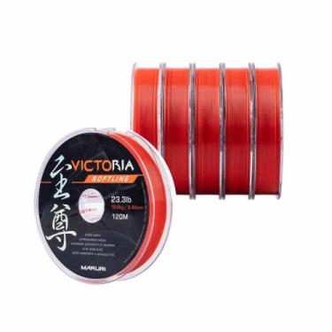 Imagem de Linha De Pesca Victoria Soft Laranja 120m 0.35mm 18.3lb - Maruri