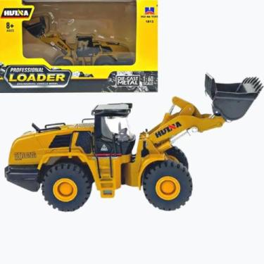 Imagem de Trator com Retroescavadeira de Metal 1813 com movimentos 1:60 - Genéri
