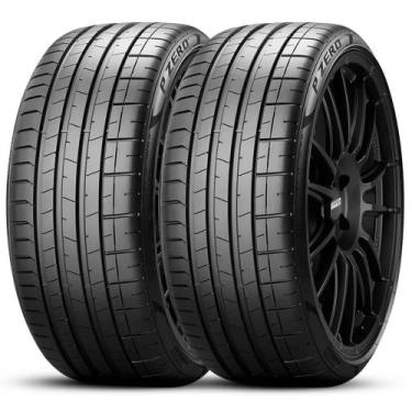 Imagem de Kit 2 Pneu 255/35R19 Pirelli 96Y XL P Zero PZ4 Run Flat MOE