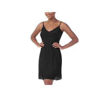 Imagem de Camisola Zee Rucci Com Renda Sem Bojo Zr1300-018 C099 Preto, M, C099 p
