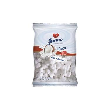 Imagem de Bala Sabor Artificial de Coco 400g Junco 1und