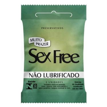 Imagem de Preservativo Sex Free - Não Lubrificado - shoptem7