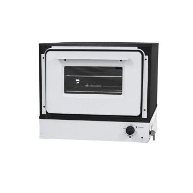 Imagem de Forno de Bancada Gás Metalúrgica Venâncio Bravo BRF Aço Carbono 104L Isolamento Térmico Branco