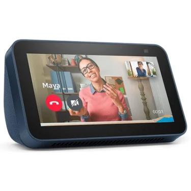 Imagem de Echo Show 5, 2ª Geração Smart Speaker, Com Alexa, Display De 5 Pol, E Câmera De 2 MP, Azul - B08kjkq5c2
